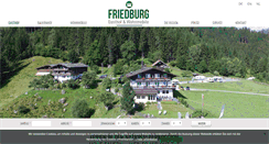 Desktop Screenshot of gasthof-friedburg.at